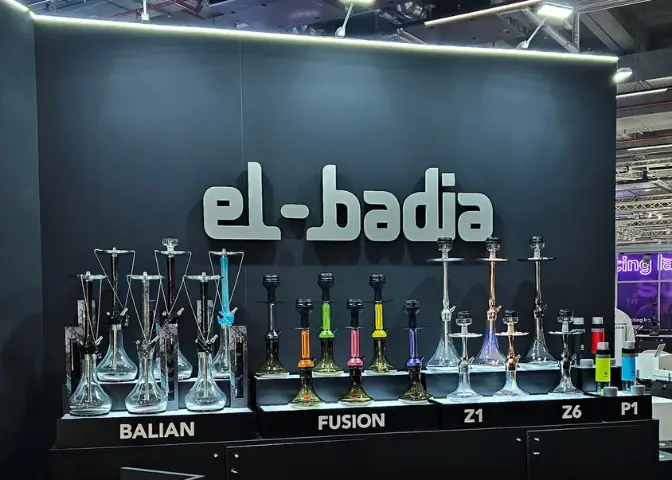 The El-Badia stand at a trade fair
